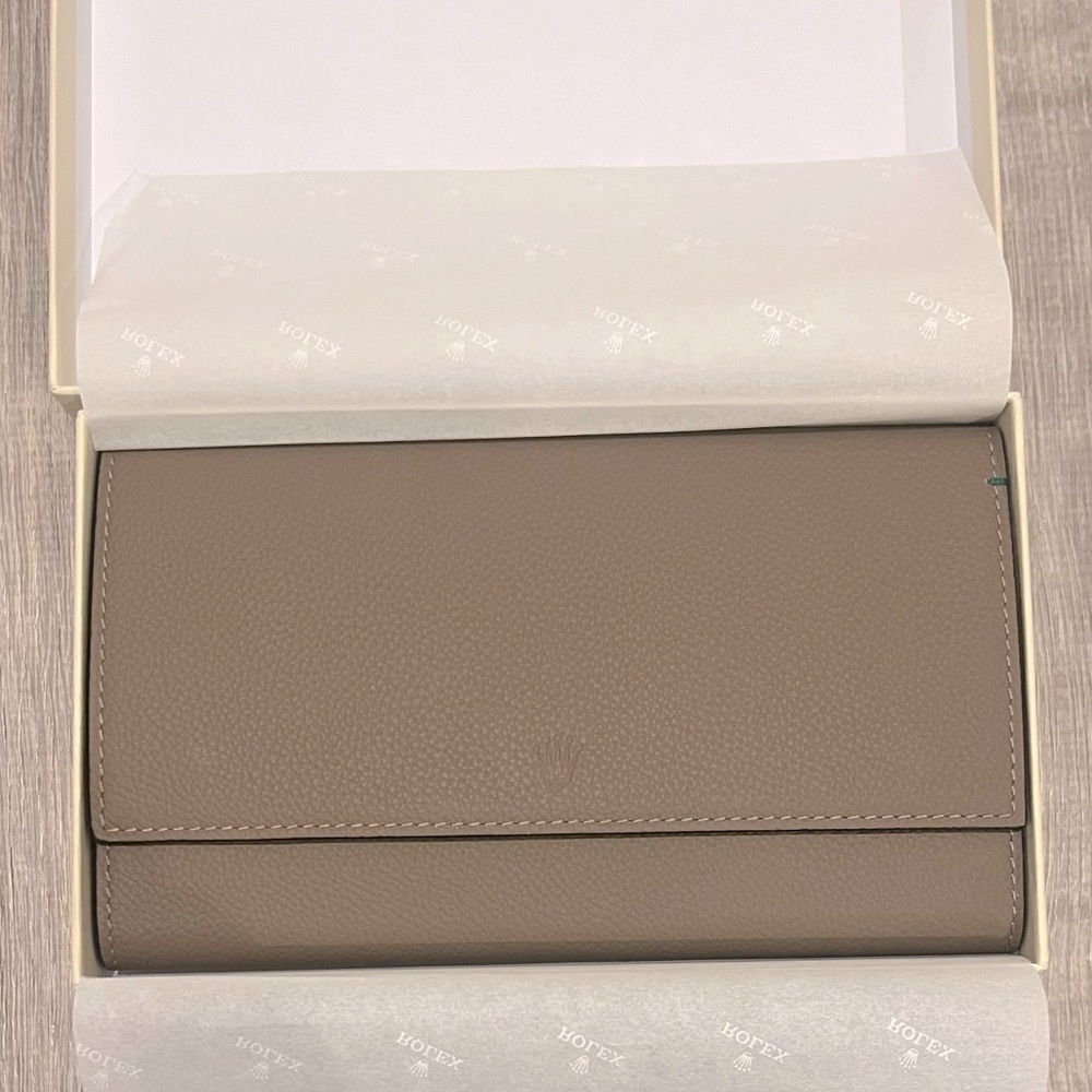 Rolex leather watch case - brand new